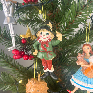 Scarecrow Christmas Tree Bauble | Wizard of Oz Christmas Tree Ornament - 12cm