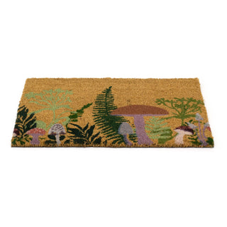 Mushroom Doormat | Toadstool Welcome Mat Non-slip PVC Coir Doormat - 60x40cm