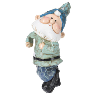 Garden Gnome Plant Pot Hugger | Outdoor Gnome Statue Pot Huggers For Planters