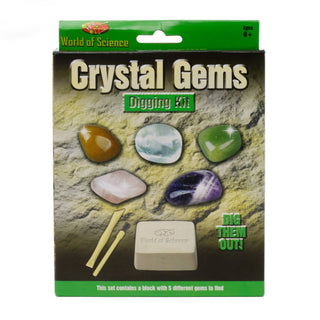 Gems Digging Kit for Kids | STEM Geology Set for Children Science Gemstone Kit