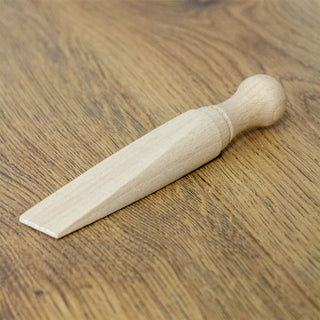 Beechwood Doorstop Wedge | Traditional Wooden Door Wedge Door Stopper Wedge