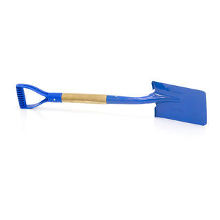 Extra Large 29Inch Garden Beach Metal Spade - Giant Wooden Handled Metal Sand Shovel For Kids ~ Colours Vary