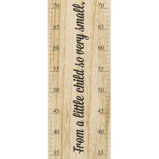 100cm Children's Wooden Height Chart | Kids Growth Chart Children's Room | Kids Bedroom Accessories