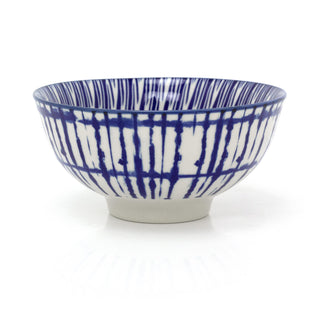 Elegant Blue Patterned Ceramic Bowl | Perfect for Tapas, Snacks, and Dips - 12cm