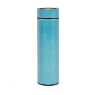 450ml LED Thermos Flask Digital Temperature Display Travel Flask | Stainless Steel Insulated Vacuum Flask | Smart LED Hydro Drinks Flask - Colour Varies One Supplied