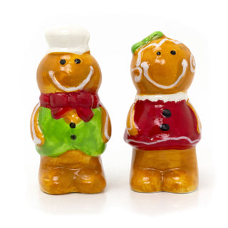 Christmas Gingerbread Salt & Pepper Pots | Festive Novelty Salt & Pepper Shakers