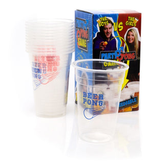 14 Piece Adult Beer Pong Drinking Game | Classic Drinking Games For Adults Beer Pong Set | Drinking Game Beer Pong Party Games For Adults