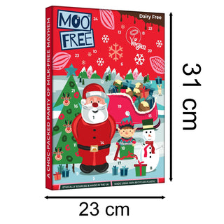 Children's Dairy-Free Milk Chocolate Advent Calendar | Vegan & Gluten-Free 70g