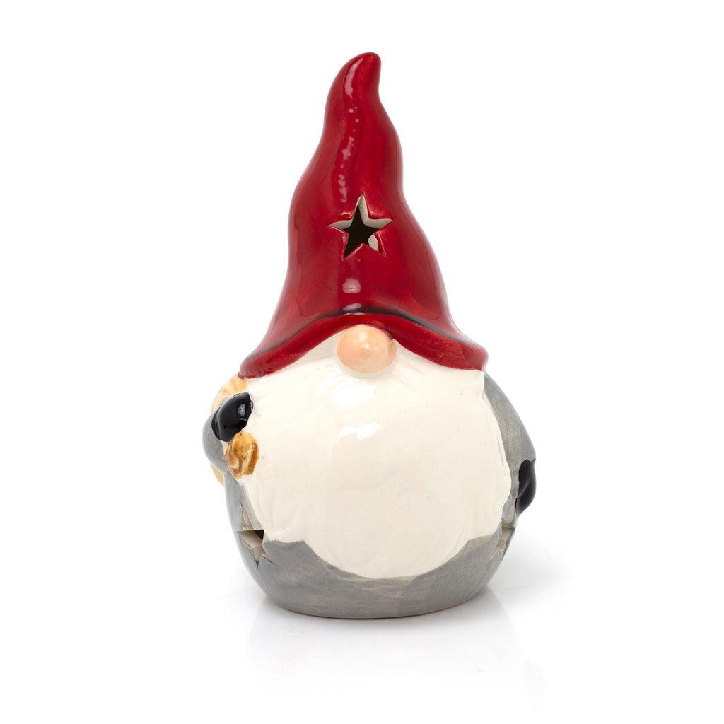 Ceramic Nordic Santa Gonk Ornament | Scandi Christmas Gnome Gonk Figur ...