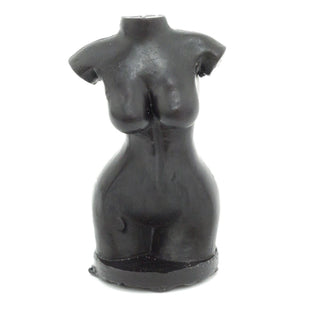 15cm Silhouette Candle Female Body | Novelty Candle Human Body Sculpture | 3D Body Shaped Decorative Torso Candle - Colour Varies One Supplied