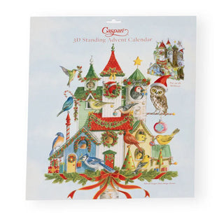 Pop-up 3D Birdhouses Christmas Advent Calendar | Freestanding Advent Calendar