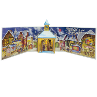 The Chapel Square Christmas Advent Calendar | 3D Pop-Up Advent Calendar