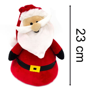 Santa Festive Christmas Character Doorstop | Novelty Fabric Door Stop - 23cm