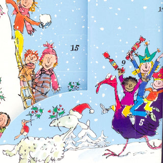 3D Quentin Blake Snow Time Christmas Advent Calendar | Picture Advent Calendar