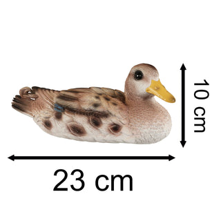 Polyresin Mallard Duck Ornament | Garden Duck Statue Bird Sculpture - Duck Gifts