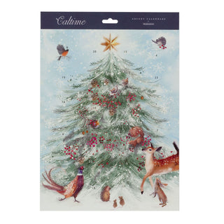 Woodland Tree Christmas Advent Calendar | Picture Advent Calendar - 41x31.5cm