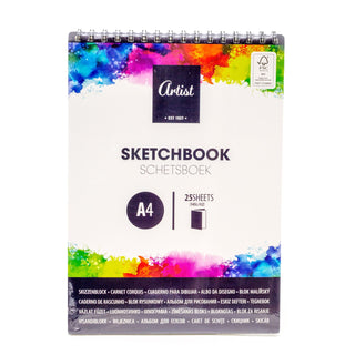 A4 Artist Sketch Pad | Drawing and Sketching Pad 25 Sheets A4 Drawing Paper Pad