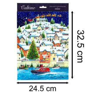 At the Harbour Christmas Advent Calendar | Nautical Advent Calendar 32.5x24.5cm