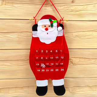 Santa Christmas Advent Calendar | Fill Your Own Kids Advent Calendar - 71cm