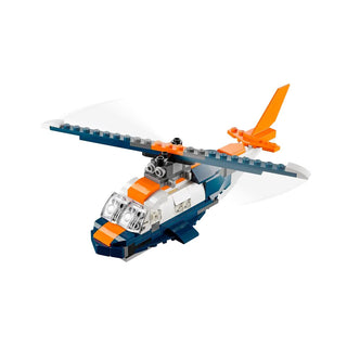 Lego 31126 Supersonic-jet | Lego Creator 3 In 1 Jet Helicopter Powerboat Set