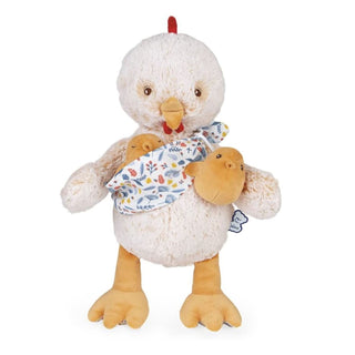 Kaloo Linoo Papa Paul Daddy Rooster Soft Toy 35cm | Plush Dad & Baby Chick Toys