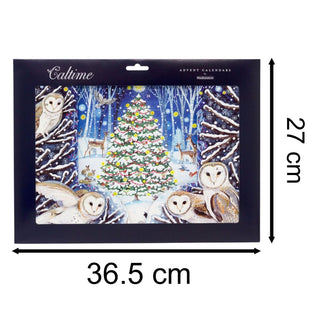 3D Winter Wonderland Christmas Advent Calendar | Animal Picture Advent Calendar