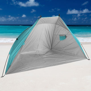 Beach Tent Sun Shade Canopy Uv50 Protection | Protective Travel Beach Weather Shelter | Garden Outdoor Sun Shelter - Colour Varies One Supplied