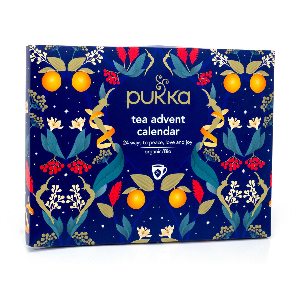 Pukka Tea Advent Calendar | Organic Herbal Tea Christmas Advent Calend ...