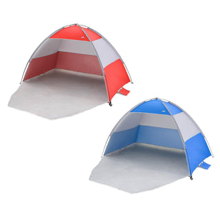 Beach Tent Sun Shade Canopy Uv50 Protection | Beach Sun Tent Beach Shelter | Outdoor Garden Sun Shelter - Colour Varies One Tent Supplied