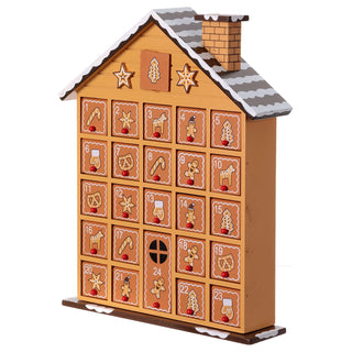 Gingerbread House Christmas Advent Calendar | Fill Your Own Advent Calendar 31cm