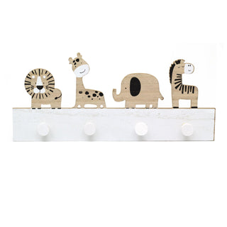 Children's Safari Animal Coat Rack