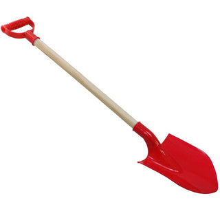 Toyrific Super Spade ~ 78Cm Wooden Shaft Digger Red