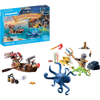 Playmobil Pirates - Children Pirate Toy Kids Christmas Advent Calendar