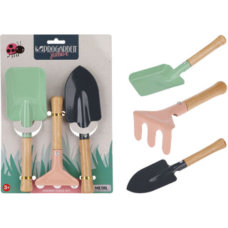 Set Of 3 Garden Hand Tools For Children | 3 Piece Gardening Set For Kids