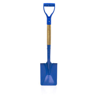 Extra Large 29Inch Garden Beach Metal Spade - Giant Wooden Handled Metal Sand Shovel For Kids ~ Colours Vary