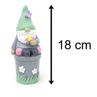 Delightful Nordic Gnome Gonk Piggy Bank | Novelty Garden Gnome Money Box | Scandinavian Gnome Money Bank Saving Pot