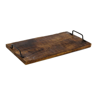 Mango Wood Chopping Board on Legs | Rustic Cutting & Serving Board - 40x22cm