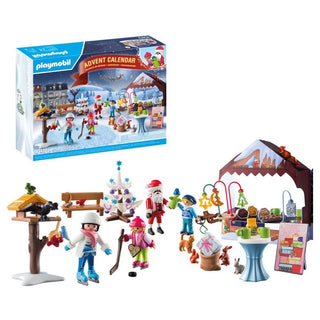 Playmobil Trip to the Christmas Market - Children's Toy Christmas Advent Calendar