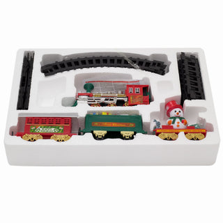 7m Musical Christmas Train Toy | 22 Feet Under Tree Train Set | Battery Xmas Tree Ornament Decoration Toy