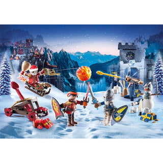 Playmobil Novelmore Battle in the Snow - Children's Christmas Advent Calendar