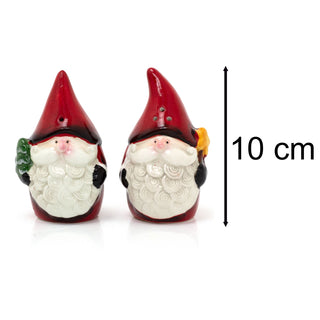 Christmas Gonk Salt & Pepper Pots | Festive Santa Gnome Salt & Pepper Shakers