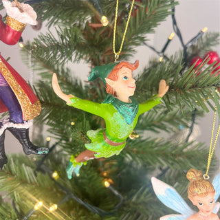 Peter Pan Christmas Tree Bauble | Neverland Christmas Tree Ornament - 11cm