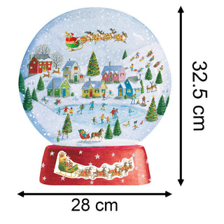 Pop-up 3D Snow Globes Christmas Advent Calendar | Winter Village Advent Calendar