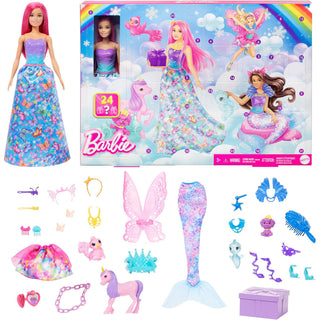 Barbie Christmas Advent Calendar | Dreamtopia Barbie Doll Advent Calendar