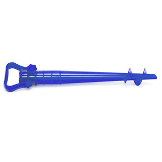 Parasol Sand Ground Anchor Spike | Beach Umbrella Screw In Stand | Portable Sun Umbrella Base - Colour Varies One Supplied