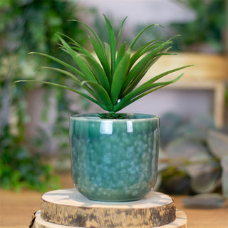 Stylish Reactive Glaze Ceramic Plant Pot | Planter for Succulents & Flowers 8cm