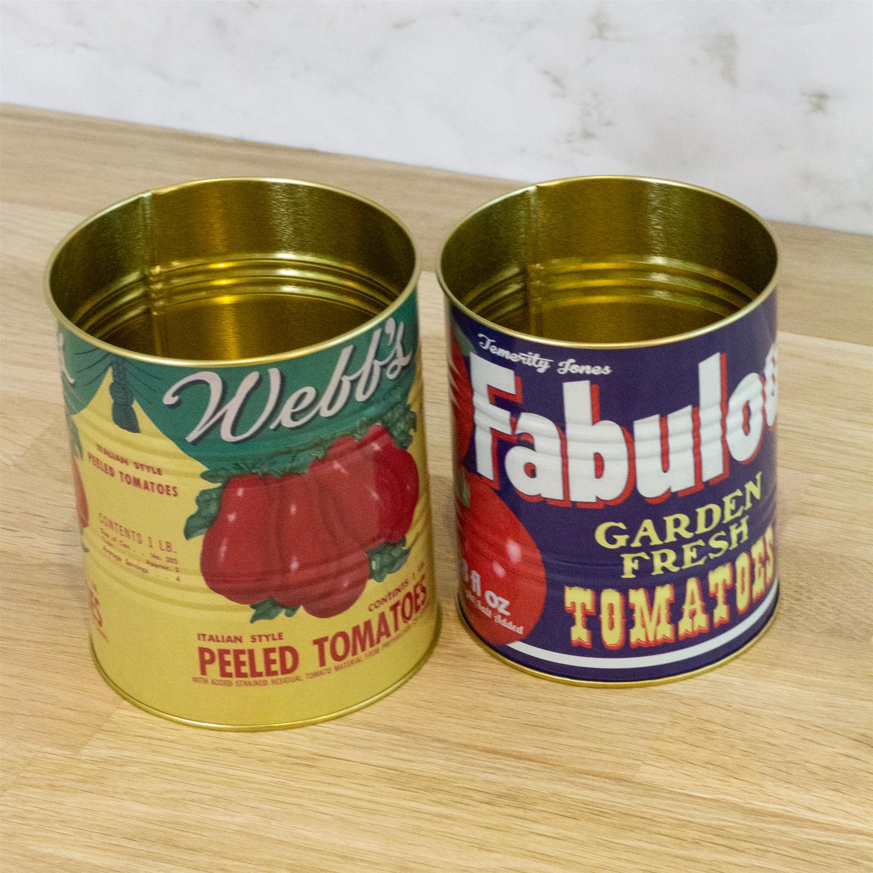 Outlet Vintage tin can