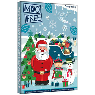 Children's Dairy-Free White Chocolate Advent Calendar | Vegan & Gluten-Free 70g