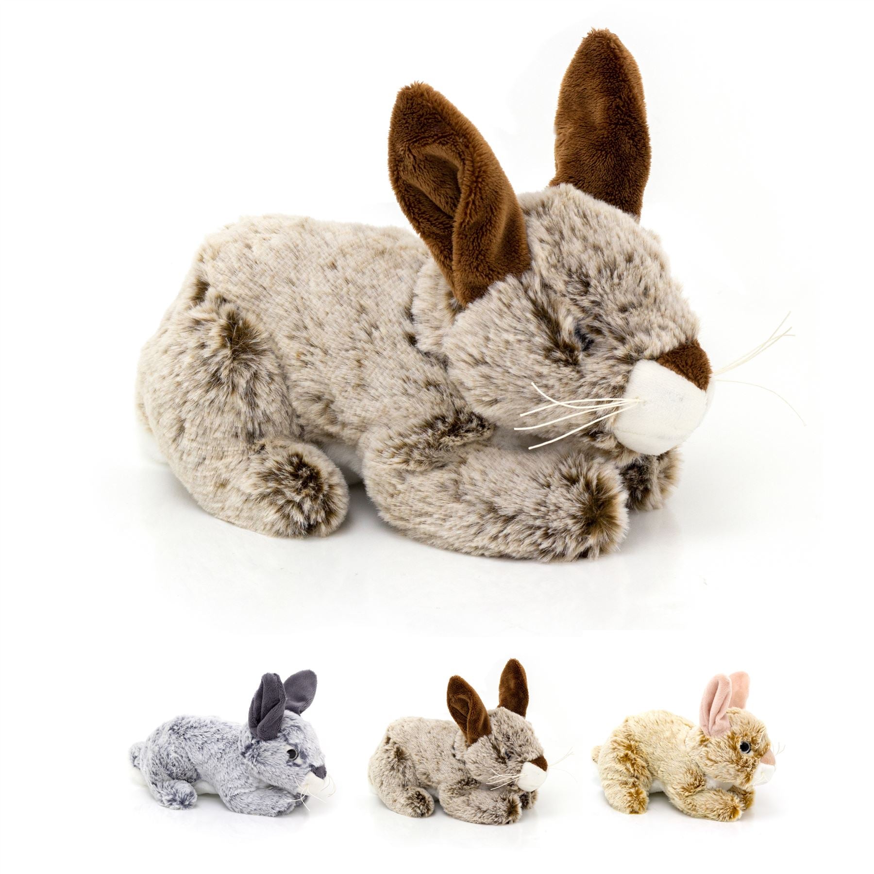 Realistic rabbit soft best sale toy