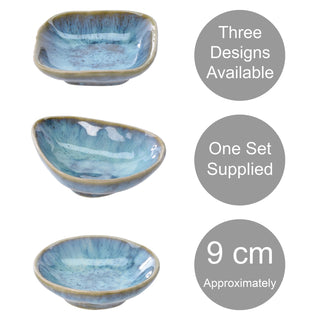 Set Of 4 Ceramic Snack Bowls Stoneware Serving Bowls For Olives Nuts And Nibbles